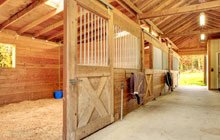 Lower Ollach stable construction leads